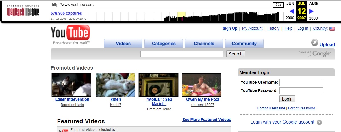 Internet-Archive-WayBack-Machine-YouTube-screenshot - 经验宝